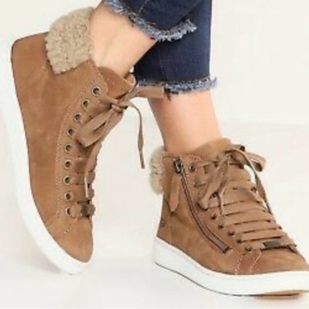 UGG Women's Brown High-Top Sneakers